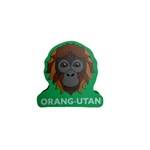 SHAPED ERASER ORANG